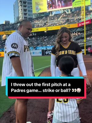 #CoxPartner #ad Throwing out the first pitch for my hometown Padres was truly a dream come true for me and my family ⚾️ One of those moments you never forget. Thanks to @coxcommunications for making it all happen!  #padres #firstpitch #MLB 