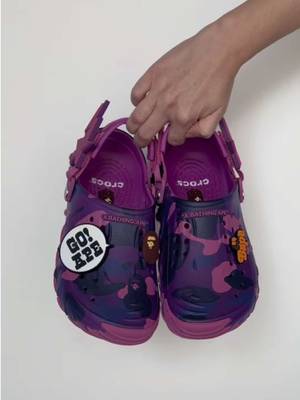 rotation = handled. bape x crocs available 5.14 📍crocs soho