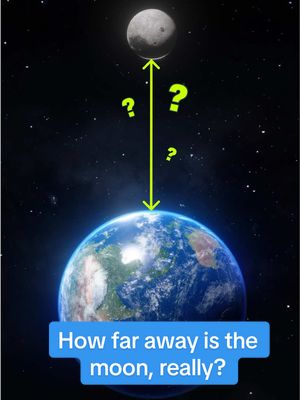Most people don’t understand how far away the moon really is… To find out how many Earths you could fit between the moon and us… follow along! #moon #space #animation