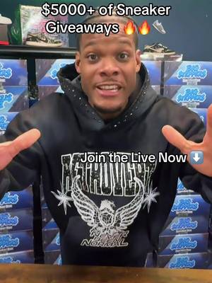 Join the live‼️ Sneaker Giveaways‼️ #fyp #sneakerhead #sneakers