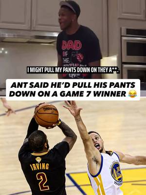 Anthony Edwards really said he’d pull his pants down if he hit a Game 7 game-winner like Kyrie 😭 (🎥 via Anthony Edwards) #NBA #NBAFinals #NBAPlayoffs #AnthonyEdwards #KyrieIrving  