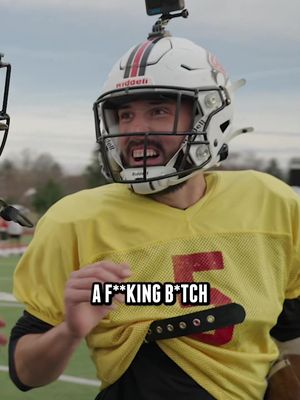 My center @Mike Katic was an absolute savage during my first ever reps as a real life ncaa quarterback #footballtiktok #nfl 
