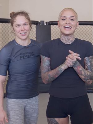 What happens when Kehlani trains with MMA legend Ronda Rousey? Let’s just say things un-Folded pretty quickly.   Ronda Rousey vs. Gina Carano  Saturday, May 16  9 PM ET | 6 PM PT  Live on Netflix  #RouseyCarano   #MMA #RondaRousey #Kehlani