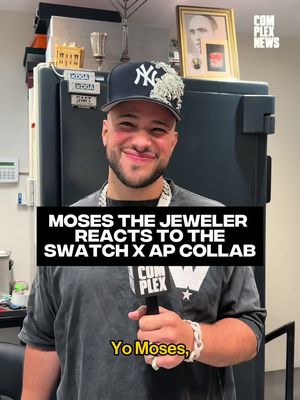 Moses The Jeweler Chimes in on the viral Swatch x AP pocket watch