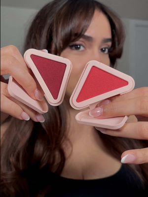 @pradabeauty touch cream-to-powder soft blur blush ‘p75 tulip’ 🌷💗 ¿probamos más tonos? #pradablush #blush #newmakeup #makeuptryon #BeautyReview