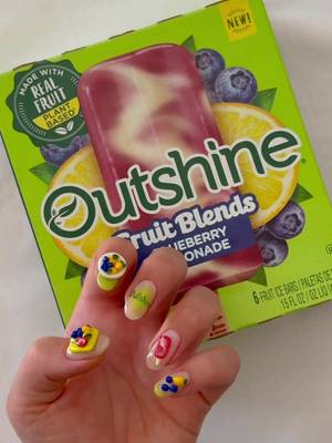 Our new nails are inspired by our new fruit bar blends flavor!🫐🍋💅