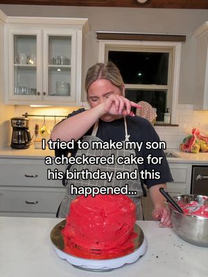 I can’t believe I’m actually posting this… Not my best work 😅 #shelbanddyl #birthday #cake #fail