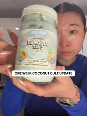 One week coconut cult review! #coconutcult #probiotics #digestiontips #results #guthealth