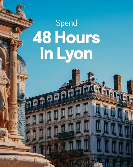 How to spend two days in France's gastronomic capital... Day 1️⃣ 🥐 Grab a coffee and pastry from Puzzle 🌊 Walk along the Saône river 🏛️ Explore the The Basilica of Notre-Dame de Fourvière 🍽️ Dinner in the Old Town Day 2️⃣ 🍳 Les Halles de Lyon Paul Bocuse for breakfast 🛍️ Explore shops and squares in Presqu'île 🚲 Cycle along the Rhône river 🥂 Head for dinner in Croix-Rousse #Lyon #France #Skyscanner #Travel 