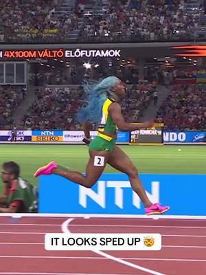 Iconic Shelly, anchoring team Jamaica in 2023 🚀 #WorldAthleticsChamps