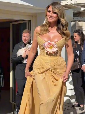 @heidi klum kicking off Cannes 2026 with an entrance to remember✨ #cannes2026 #lorealparis #lorealparismakeup