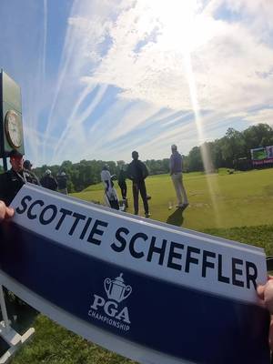 We’re ready for you, Scottie! #PGAChamp #setup #pov #ditl #scottiescheffler 