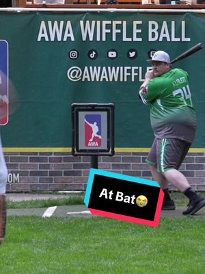 He Broke the Bat😭 #dingersornothing #wiffleball #baseball #foryou 