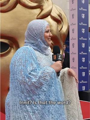 Fatiha El-Ghorri thinks Frankie Boyle is “ominous” 👀 #BAFTATVAwards with @P&O Cruises 