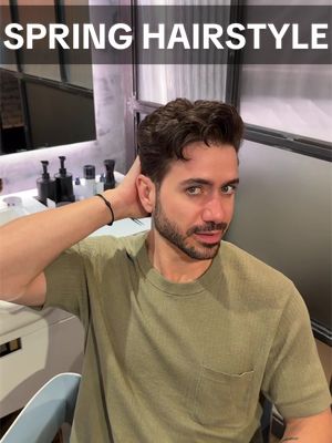 Spring refresh ✂️ styled with @FORTE SERIES at @Martial Vivot Men’s Hair Salon #hair #menshair