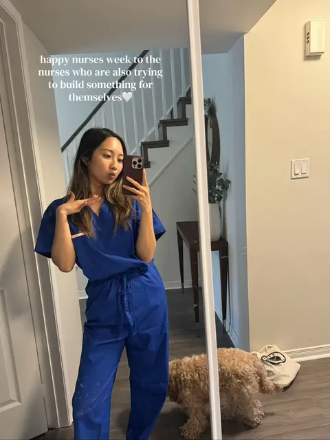 happy nurses week to the nurses who are slowly rediscovering themselves outside of work 🤍 for a long time, nursing became such a huge part of my identity. between 12-hour shifts, rotating DDNN schedules, emotional exhaustion, and just trying to recover on my days off, I forgot what it felt like to create something just because I enjoyed it. starting UGC honestly gave me that feeling back. not because I had everything figured out, but because it reminded me that I’m still allowed to be creative, curious, ambitious, and evolving outside of healthcare.  it gave me something that belonged to me again. and I know I’m not the only nurse who feels this way. #ugc #ugccreator #nurse #nursesoftiktok #nurseweek 