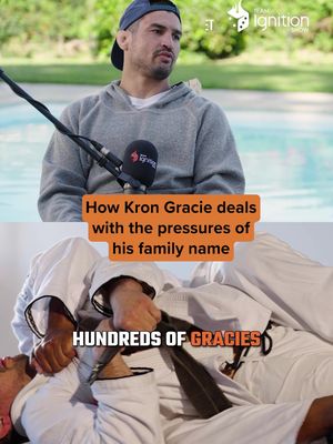 Hundreds of Gracies. One ADCC World Champion. Kron Gracie on growing up under one of the most famous names in combat sports, and why his training is the only thing he's ever truly relied on. 🎧 Listen to the full episode on the Team Ignition Show Podcast now. Link in bio. #teamignition #bjj #mma #jiujitsu #podcast