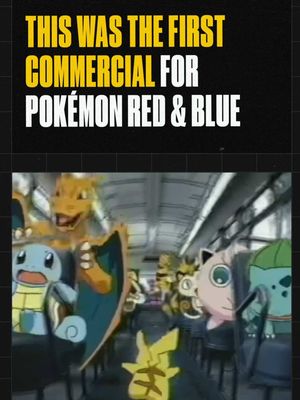 Back in 1998, this commercial helped introduce the U.S. to Pokémon Red and Blue as the games officially launched ⚡️ At the time, nobody could’ve predicted what was coming next. The games exploded in popularity, helped push Pokémon into mainstream culture and played a huge role in the rise of one of the biggest media franchises of all time. #pokemon #pokemonred #pokemonblue #videogames #nostalgia 