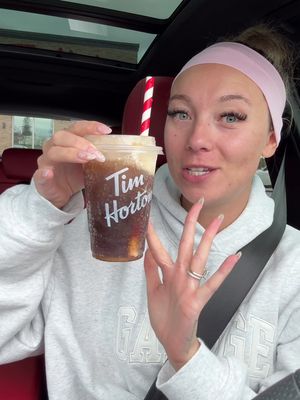 Okayyy @Tim Hortons #fyp #dirtysoda 