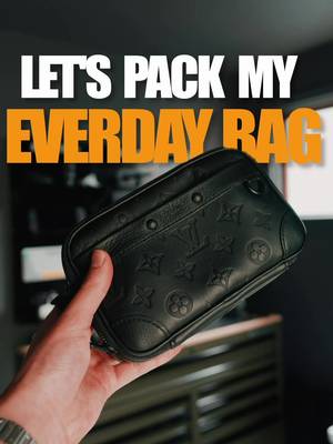 5.13.26 What I pack in my everyday bag for travel ✈️ what are your travel essentials?  #packwithme #travel #travelessentials #mens #Tech 