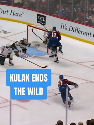 KULAK IS THE HERO #GoAvsGo #ColoradoAvalanche #NHL #StanleyCupPlayoffs #Kulak 