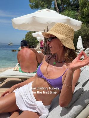 You’re going to have to kick us out cuz how do you leave a place like this!! 😭 📍hillsidebeachclub @Rocamoon  #girlstrip #hillsidebeachclub #turkey #wellnessweek #travel