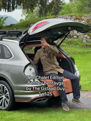 The Chalet Edition by Gstaad Guy and Bentley #Bentley #GstaadGuy  