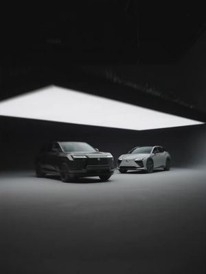 Because some things are better in pairs. Meet the Lexus all-electric SUV family. #LexusTZ #LexusRZ #ExperienceAmazing