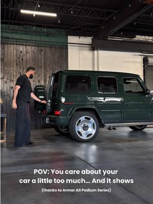 A few minutes in the garage goes a long way. Lately it’s been the @armorallpodiumseries lineup: - Exterior Detailer - Interior Detailer - High Gloss Tire Shine Shop now at Advance Auto Parts! #armorallpodiumseries #sponsored #carcare #cardetailing #autodetailing