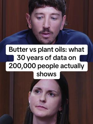 The butter debate gets a lot of airtime online. 🎙️To hear more, listen to episode 416 of The Proof Podcast. #nutrition #hearthealth #dietresearch #fyp #foryou
