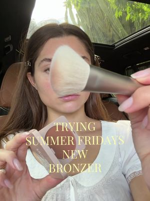 @Summer Fridays new bronzer in clay