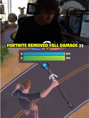 Keep or Remove FALL DAMAGE 🤔 #fyp #clix #fortnite #fortnitezerobuild #viral 
