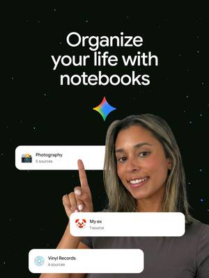 File this one under: organization. 🗂️  With notebooks, you can finally organize your Gemini chats. Group them together with labels, add helpful documents, and find exactly what you’re looking for so 👏 much 👏 faster 👏