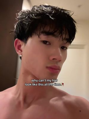 Blessing and a curse #asian #asianhair #hairtok #hairstyle #hairinspo 