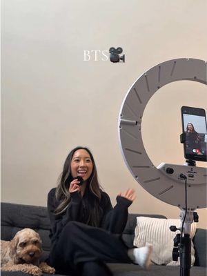 Current beginner-friendly UGC setup: my phone, a mic, ring light, tripod, my dog Maple, & most importantly, delusion #ugccontent #ugcforbeginners #creatorcommunity #socialmediatips # 
