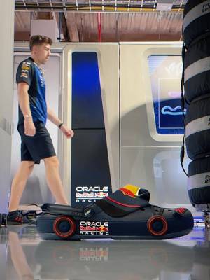 Activating sport mode from the Croc-pit 😉 #F1 #RedBullRacing #Crocs