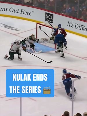 THIS. SERIES. IS. OVERRRR 📻 #GoAvsGo #ColoradoAvalanche #NHL #StanleyCupPlayoffs #Radio 