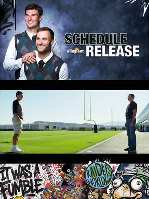 You don't get it! It's the 2026 Schedule Release! 📺 Tune in to the Schedule Release Show at 5pm on NFL Network | Read more on Raiders.com #nfl #schedule #stepbrothers #cousins #mendoza 