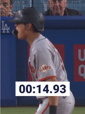 Jung Hoo Lee rounded the bases in under 15 seconds during his inside-the-park home run ⏱️ #MLB #Baseball #Speed #JungHooLee 