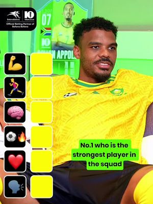 Bathong, Lyle Foster’s nickname game in the #BafanaBafana camp is top tier 😭😂 #BafanaFriday 🇿🇦🔥 #10betBafana #ForTheBettor