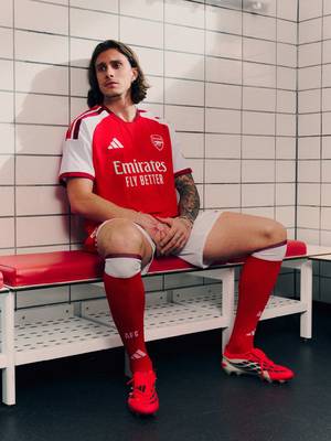 A different kind of connection ❤️  The 26/27 @adidasfootball Home Kit comes with a limited-edition NFC collectible card, only available via Arsenal Direct and in-store. #arsenal #afc 