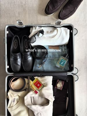 what’s in my suitcase  #gentlemanstyle #luxurylifestyle #menstyle 
