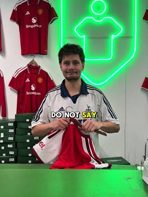 “Don’t say it… don’t say it…” 😂😂 #arsenal #spurs #footballshirt #skit #meme