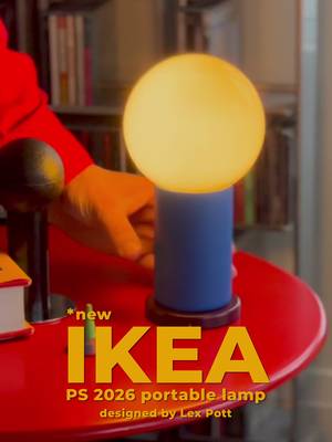 . Introducing the LED portable lamp designed by Lex Pott for the new PS 2026 collection that is out globally today with IKEA.  This battery operated lamp which can be charged with the help of a USB cable,  is dimmable and comes in 3 different colors (green, red & blue).  More to come as I will showcase more of this beautiful collection.  Save for later ✨✨✨✨ *gifted item by @ikeacanada  #designtok #ikea #ikeaps2026 #apartmenttherapy #ikealamp  @IKEACanada @IKEA @IKEA Deutschland @IKEA Switzerland 