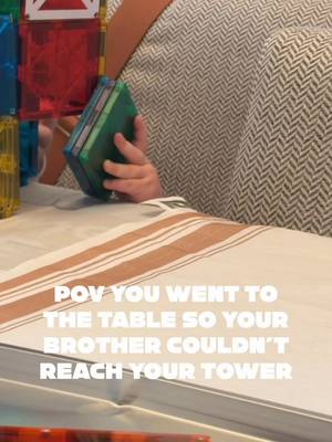 I am laughing way harder at this than I should be 😂 #humor #funny #funnykids #funnybaby #lol  @magnatiles