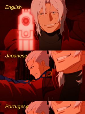 Vergil has no patience for Dante in any language #DevilMayCry