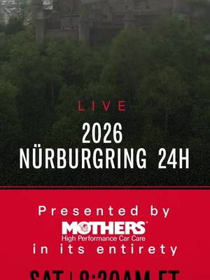 24 hours in Hell. As the presenting sponsor of the 24 Hours of Nürburgring broadcast, everyone at Mothers Polish is excited to bring you all the action as teams and machines battle with the Eifel weather and the demanding Nordschleife circuit. Catch the full 24-hour broadcast this weekend on @RACER Network.