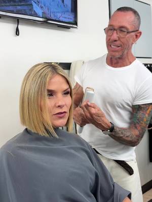 SUMMER BOB ACTIVATED!!!! Always the most FUN doing a new cut with my FAVE @Jenna Bush Hager !!! #todayshow #haircut #summerhair 