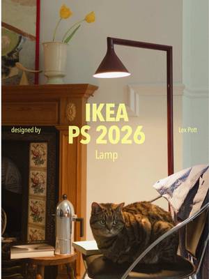 @IKEA PS 2026 just landed in the @IKEAUK, and this floor lamp might be the one to watch 👁️👁️ We picked dark red to sit with our warm wood tones, shifting mood by adjusting the angle!  🔴🔵🟡 Dark red, blue or yellow?  . . . #IKEAPS2026 #IKEA #IKEAFinds #LampDesign #homedecors