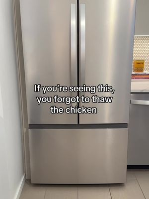 Poor guy is just sitting in the freezer drawer all by his lonesome 